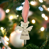 Little Girl Angel Christmas Tree Ornament