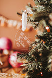 Personalized First Christmas Married Ornament