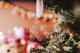 Personalized First Christmas Married Ornament