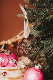 Personalized First Christmas Married Ornament