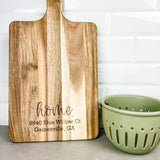 Personalized Cutting Board For Real Estate Agents