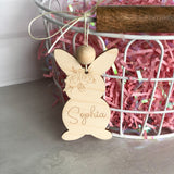 Personalized Wooden Easter Basket Tags