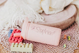 Personalized Dinosaur Kids Water Bottle with Straw