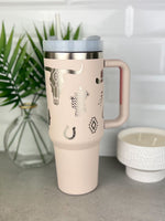 Western 40 oz Stainless Steel Tumbler