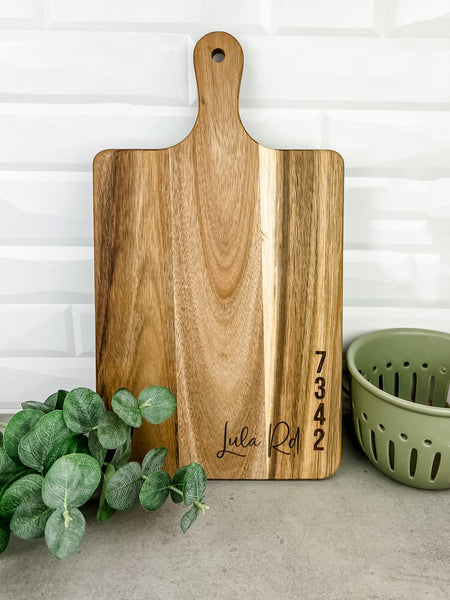Personalized Cutting Board For Real Estate Agents