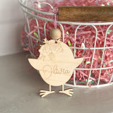 Personalized Wooden Easter Basket Tags